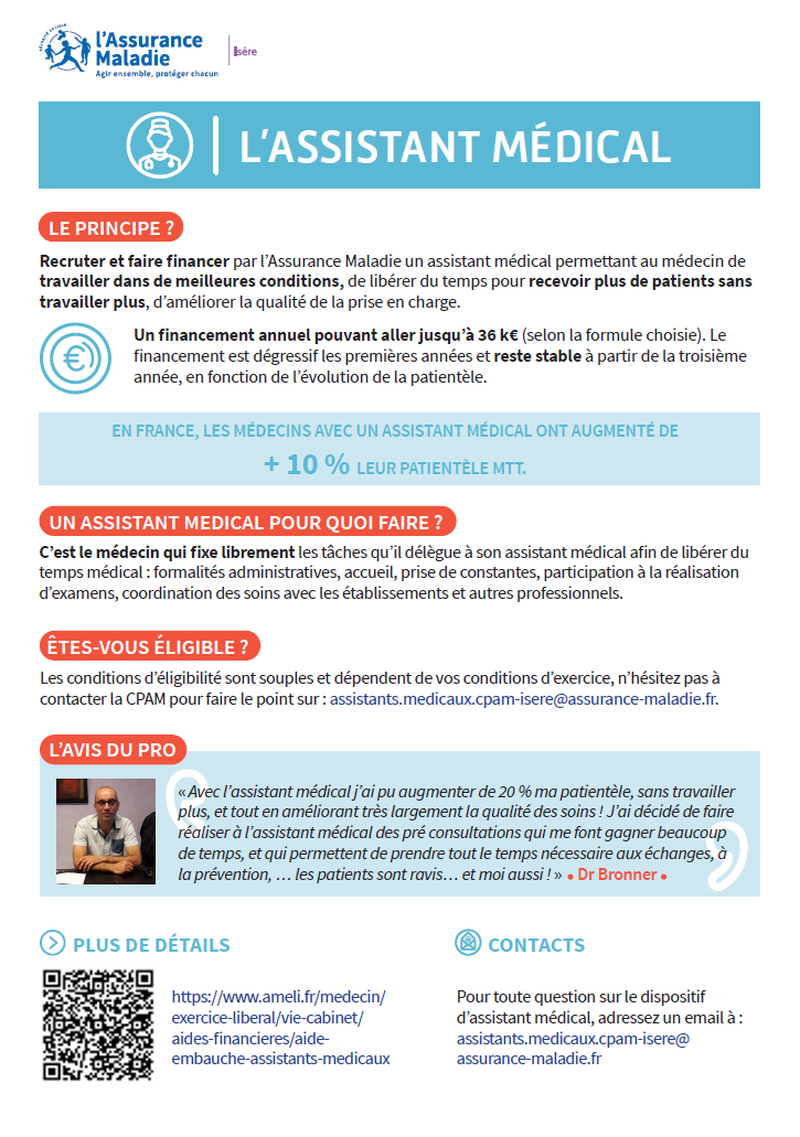 Brochure L'assistant médical