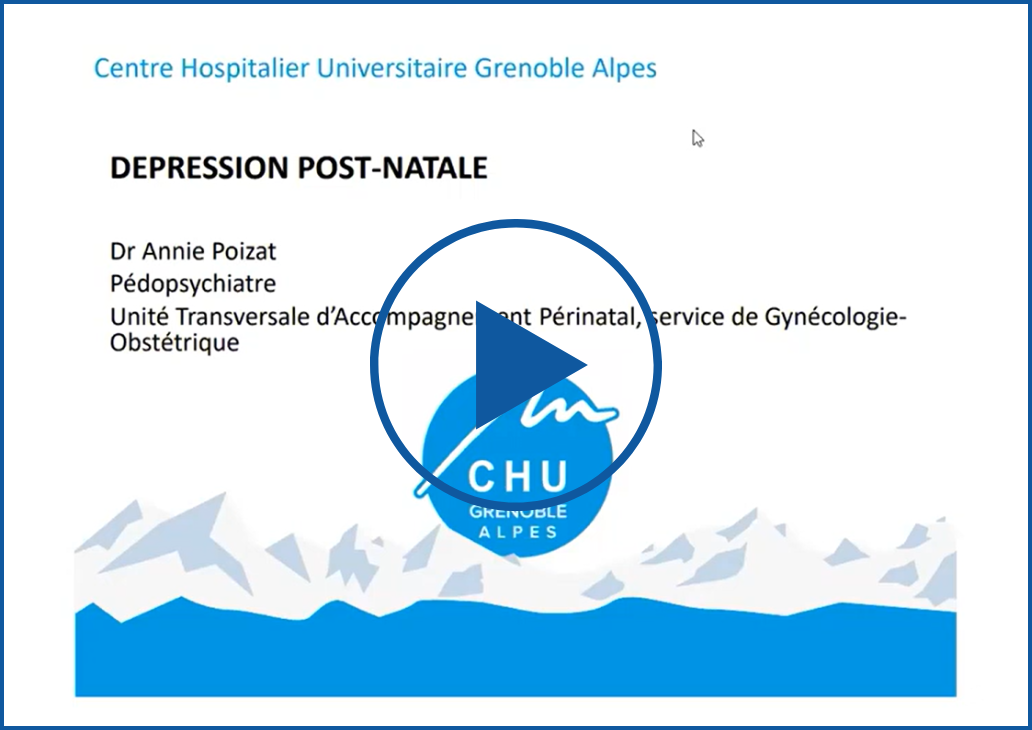 Webinaire La dépression post-natale