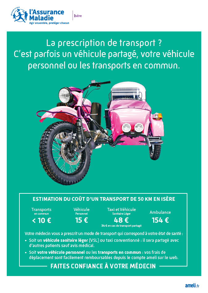 Affiche Transport partagé