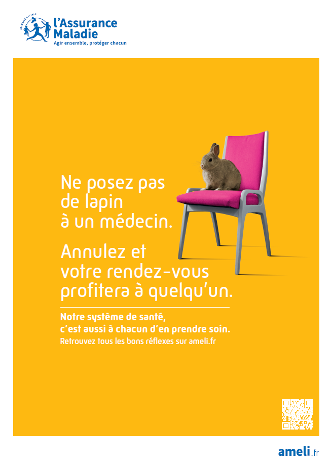 Affiche bons usages du système de santé