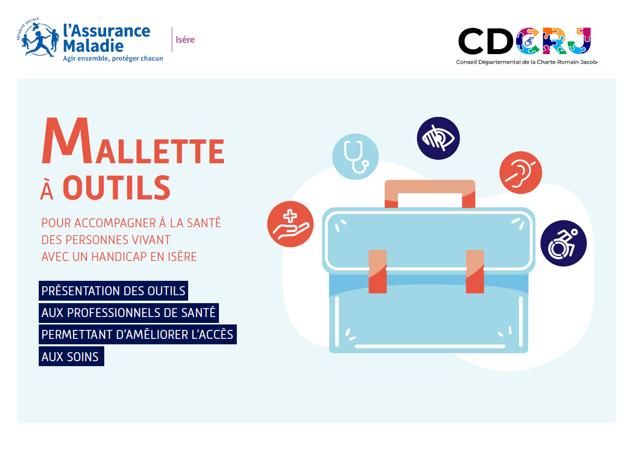 Malette à outils pour accompagner à la santé des personnes vivant avec un handicap en Isère