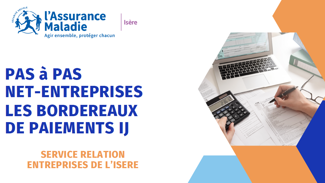 Les bordereaux de paiement IJ