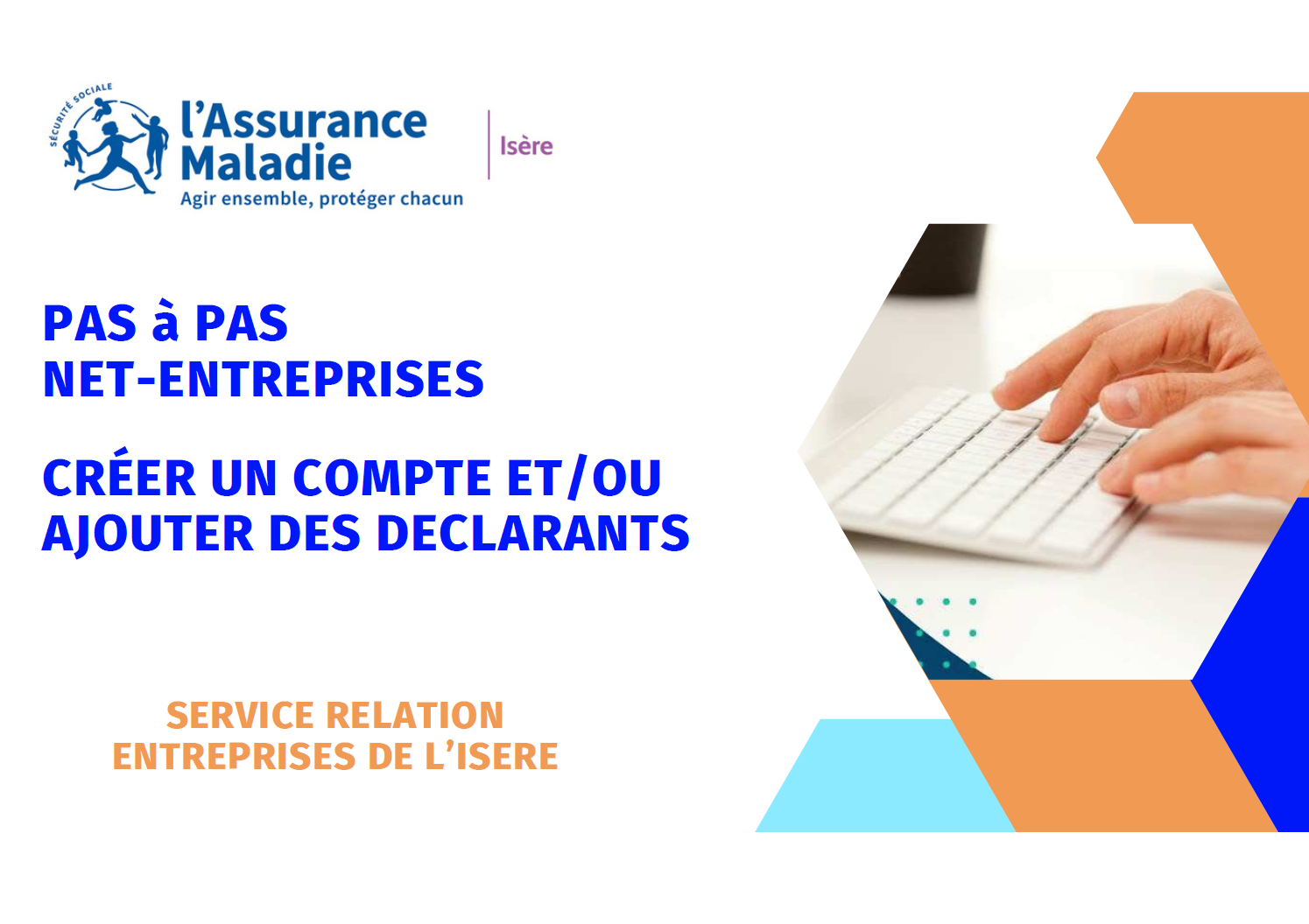 Créer un compte et/ou ajouter des déclarants