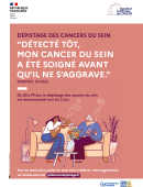 Affiche Dépistage cancer du sein