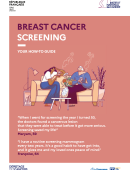 Dépliant dépistage cancers du seins en Anglais, Arabe et Portugais