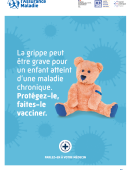Affiche grippe enfants