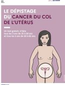 Dépliant dépistage cancer col de l’utérus version FALC 