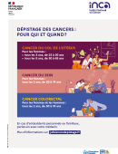 Affiche dépistage des cancers
