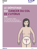 Dépliant cancer col de l'utérus FALC